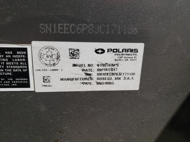 2018 POLARIS SNOWMOBILE SN1EEC6P8JC171136