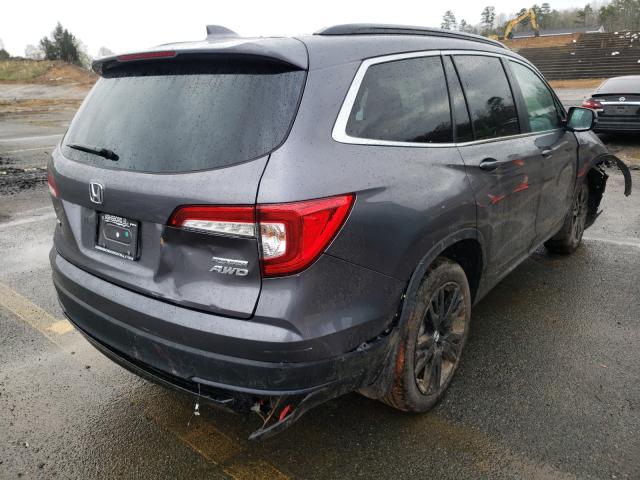 2021 HONDA PILOT 5FNYF6H26MB029116