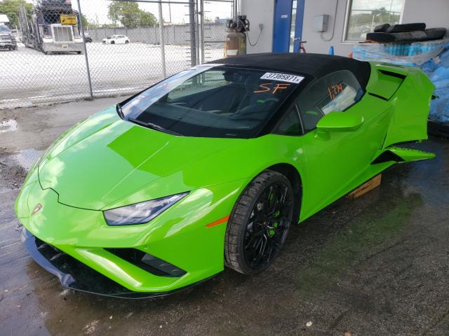 VIN ZHWUT5ZF1MLA16106 2021 Lamborghini Huracan, Evo no.2