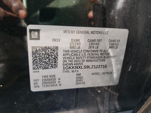 2020 GMC ACADIA DEN 1GKKNXLS9LZ122716