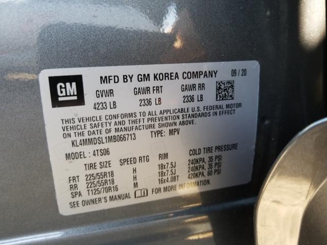 2021 BUICK ENCORE GX KL4MMDSL1MB066713
