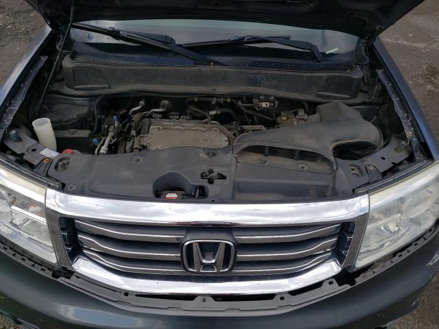 2013 HONDA PILOT LX 5FNYF4H2XDB011884