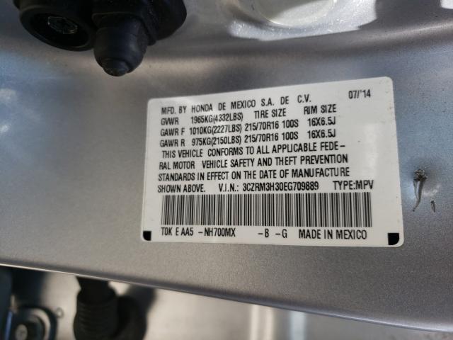 2014 HONDA CR-V LX 3CZRM3H30EG709889
