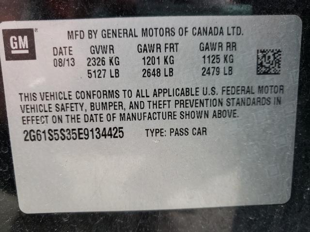 2014 CADILLAC XTS PLATIN 2G61S5S35E9134425