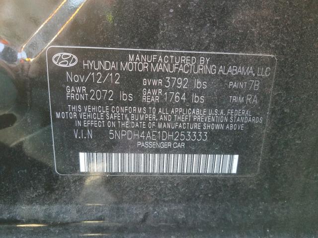 2013 HYUNDAI ELANTRA GL 5NPDH4AE1DH253333