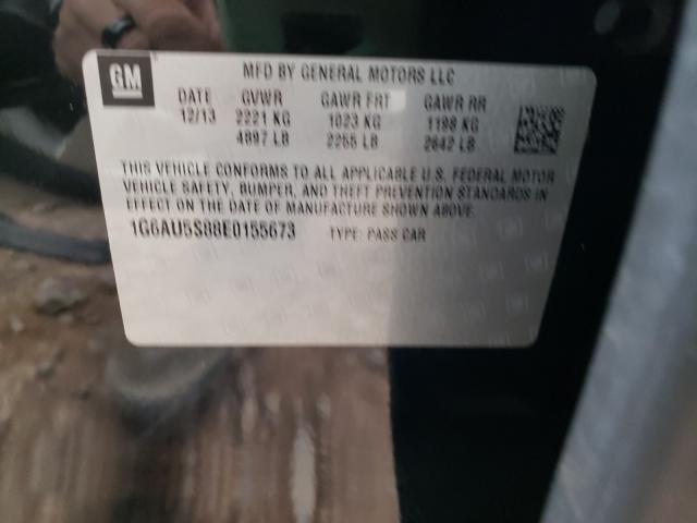 2014 CADILLAC CTS VSPORT 1G6AU5S88E0155673