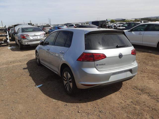 2016 VOLKSWAGEN E-GOLF SE WVWKP7AU1GW901366