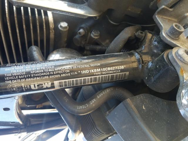 2012 HARLEY-DAVIDSON FLHX STREE 1HD1KBM18CB627338