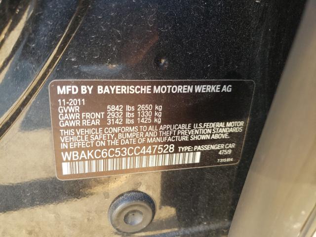 2012 BMW ALPINA B7 WBAKC6C53CC447528