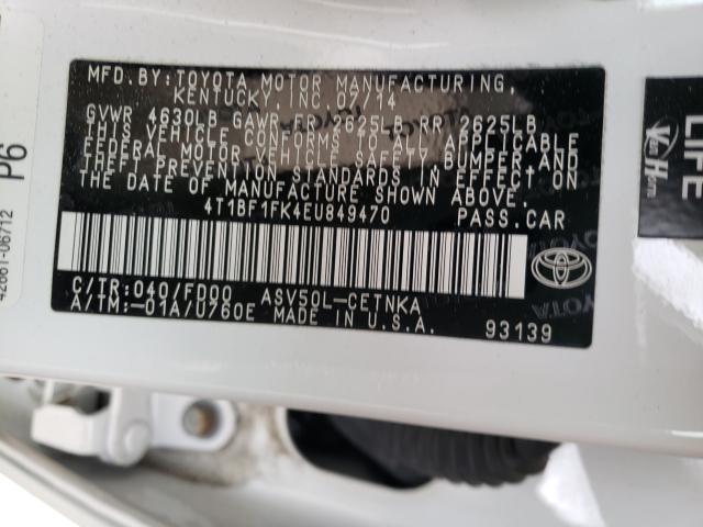 VIN 1FADP3F29FL382534 2015 Ford Focus, SE no.10