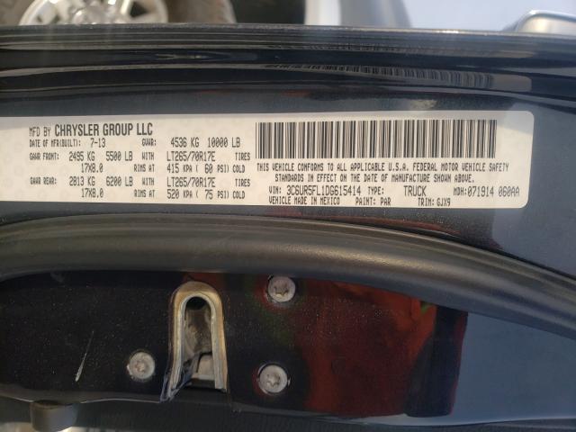 2013 RAM 2500 LARAM 3C6UR5FL1DG615414