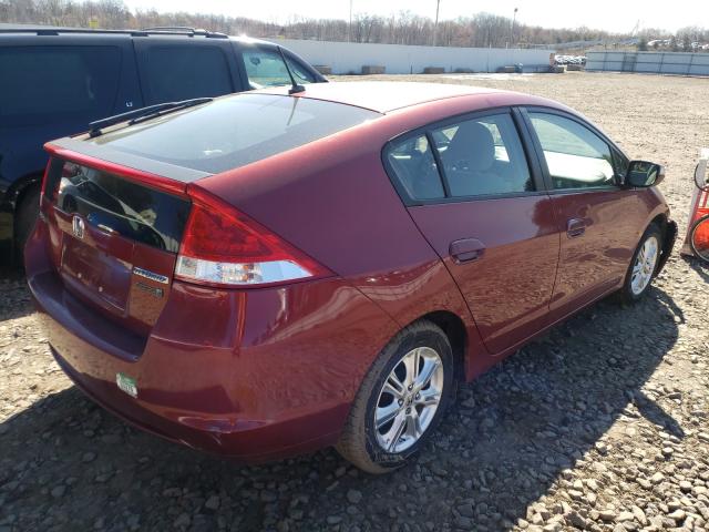 2010 HONDA INSIGHT EX JHMZE2H7XAS004969