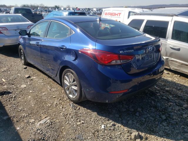 2016 HYUNDAI ELANTRA SE 5NPDH4AE7GH654891