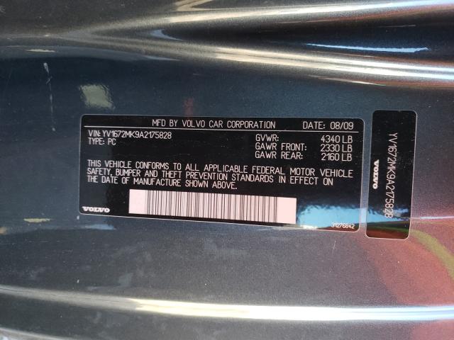 2010 VOLVO C30 T5 YV1672MK9A2175828