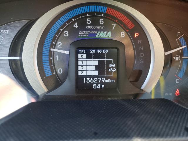 2010 HONDA INSIGHT EX JHMZE2H7XAS004969