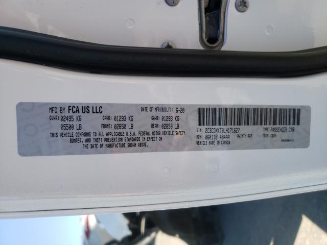 2020 DODGE CHARGER PO 2C3CDXKT0LH171627