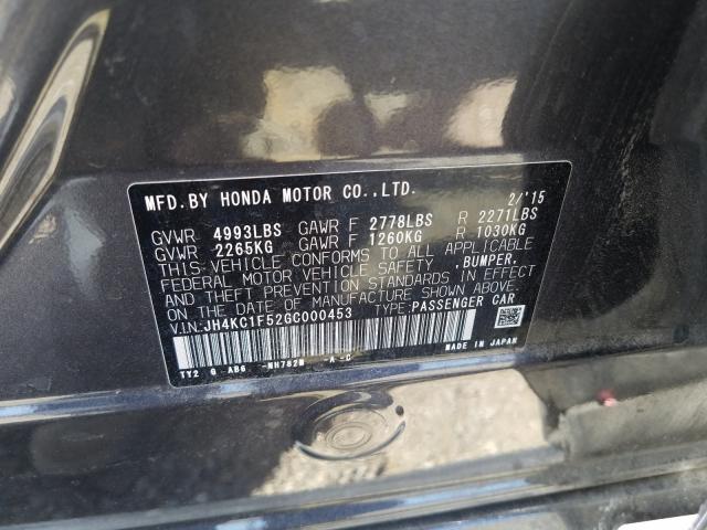 2016 ACURA RLX TECH JH4KC1F52GC000453