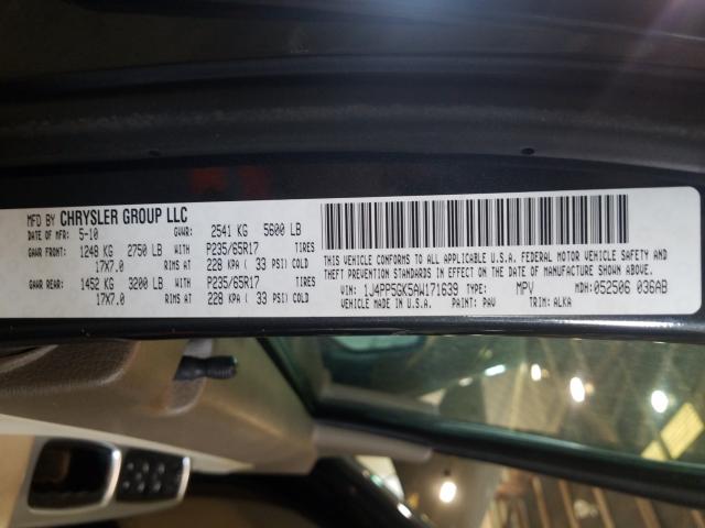 2010 JEEP LIBERTY LI 1J4PP5GK5AW171639