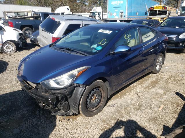 2016 HYUNDAI ELANTRA SE 5NPDH4AE7GH654891