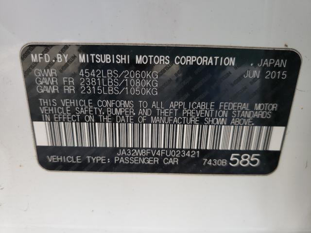 2015 MITSUBISHI LANCER EVO JA32W8FV4FU023421