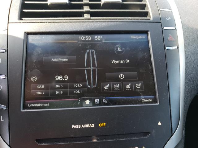 2014 LINCOLN MKZ HYBRID 3LN6L2LU8ER834046