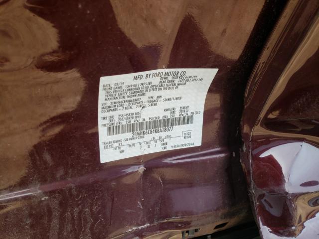 2019 FORD FLEX SEL 2FMHK6C84KBA18077