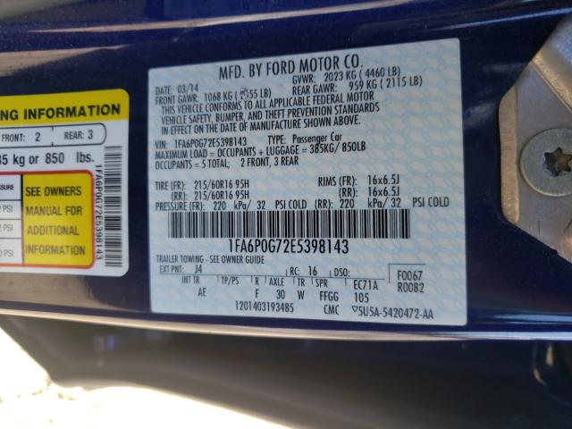 VIN 1G1RC6S5XJU124063 2018 Chevrolet Volt, LT no.10