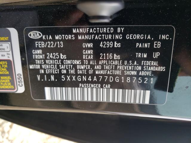 2013 KIA OPTIMA EX 5XXGN4A77DG187521
