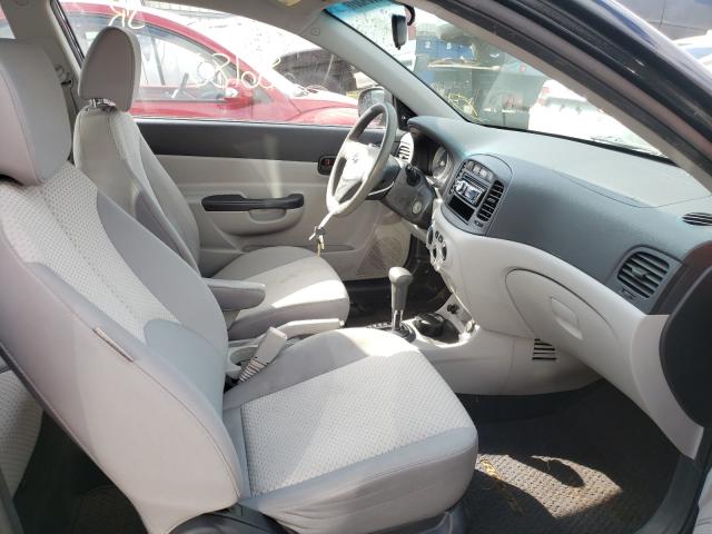 2010 HYUNDAI ACCENT BLU KMHCM3AC1AU182244