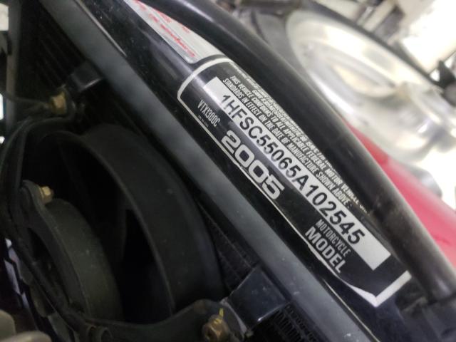 2005 HONDA VTX1300 C 1HFSC55065A102545