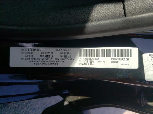 2016 CHRYSLER 200 LIMITE 1C3CCCAB1GN118680