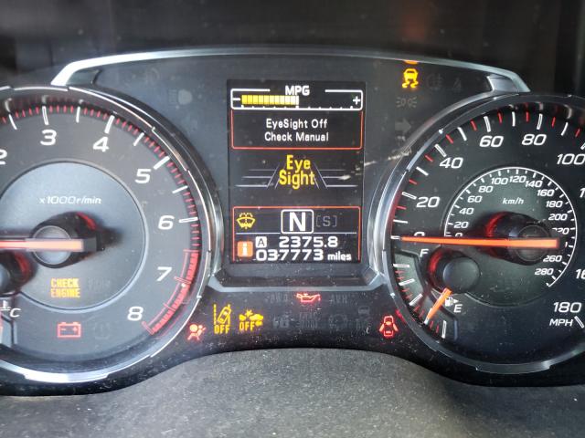 2019 SUBARU WRX PREMIU JF1VA1F68K8823208