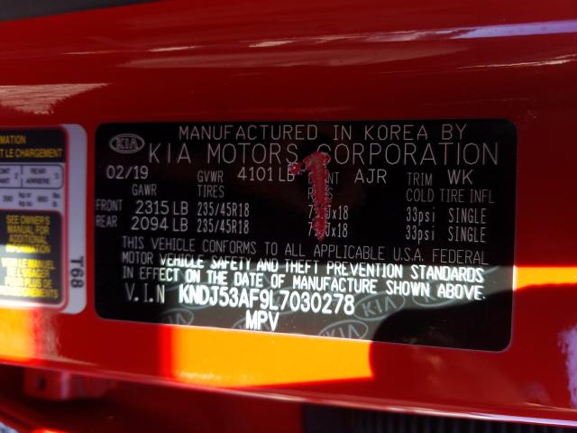 2020 KIA SOUL GT-LI KNDJ53AF9L7030278