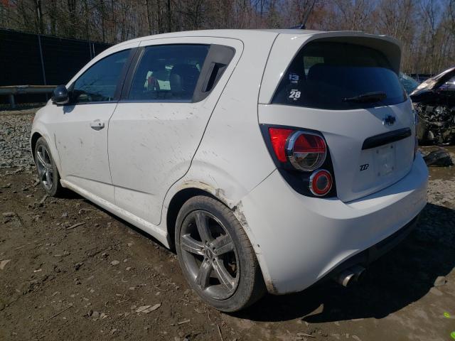 2013 CHEVROLET SONIC RS 1G1JH6SB2D4232590