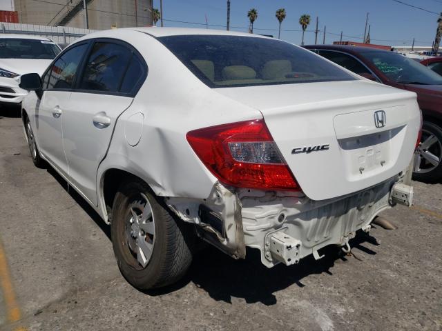 2012 HONDA CIVIC LX 19XFB2F53CE351449