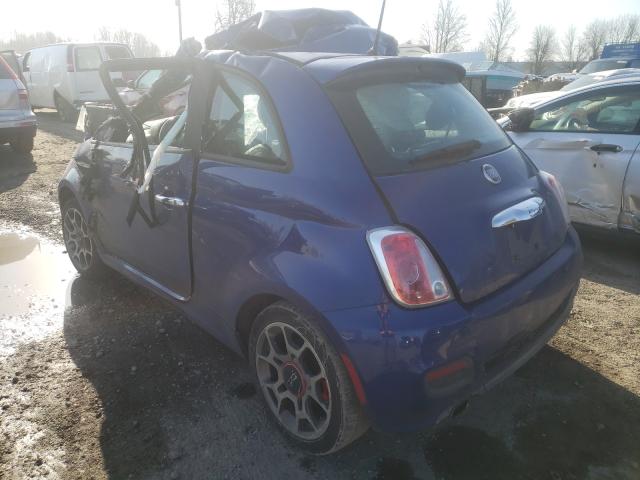 2013 FIAT 500 SPORT 3C3CFFBR0DT640328