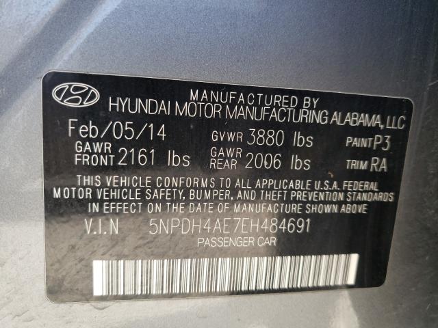 2014 HYUNDAI ACCENT GS/ 5NPDH4AE7EH484691