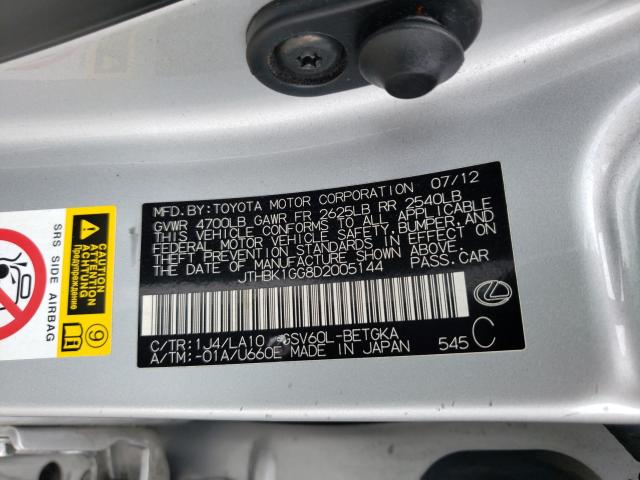 2013 LEXUS ES 350 JTHBK1GG8D2005144