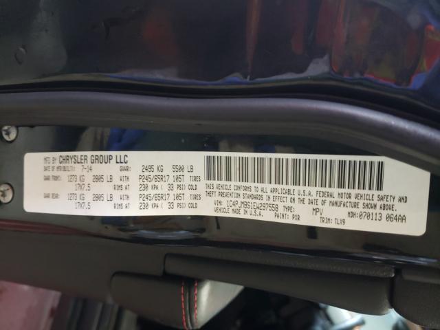 2014 JEEP CHEROKEE T 1C4PJMBS1EW297558