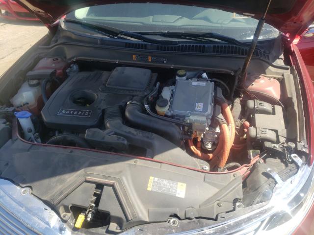 2014 LINCOLN MKZ HYBRID 3LN6L2LUXER809875