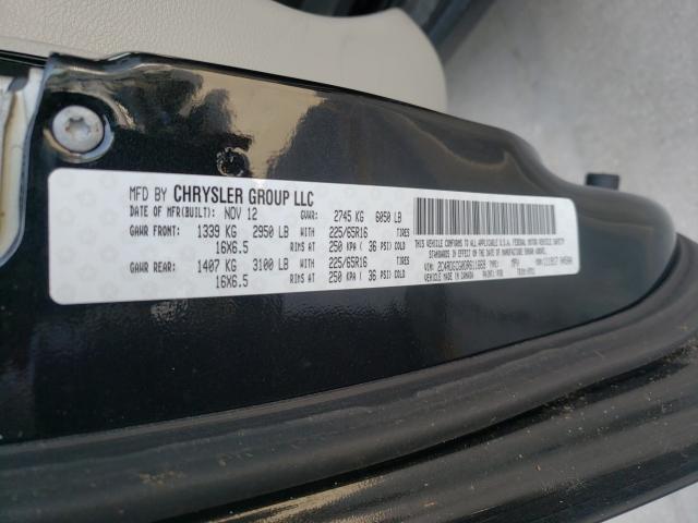 2013 DODGE GRAND CARA 2C4RDGCG0DR611669
