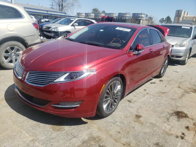 2014 LINCOLN MKZ HYBRID 3LN6L2LUXER809875