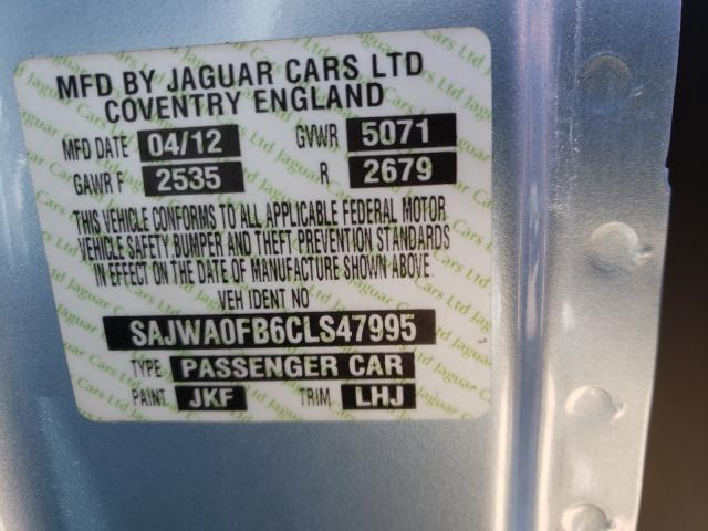 SAJWA0FB6CLS74995 Jaguar XF