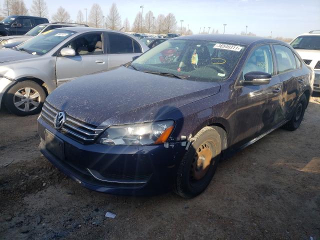 2013 VOLKSWAGEN PASSAT 1VWAP7A34DC132231