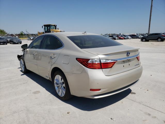 2013 LEXUS ES 300H JTHBW1GGXD2014027