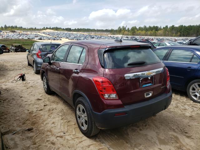 2016 CHEVROLET TRAX LS 3GNCJKSBXGL238074