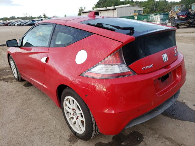 2011 HONDA CR-Z JHMZF1D49BS005342