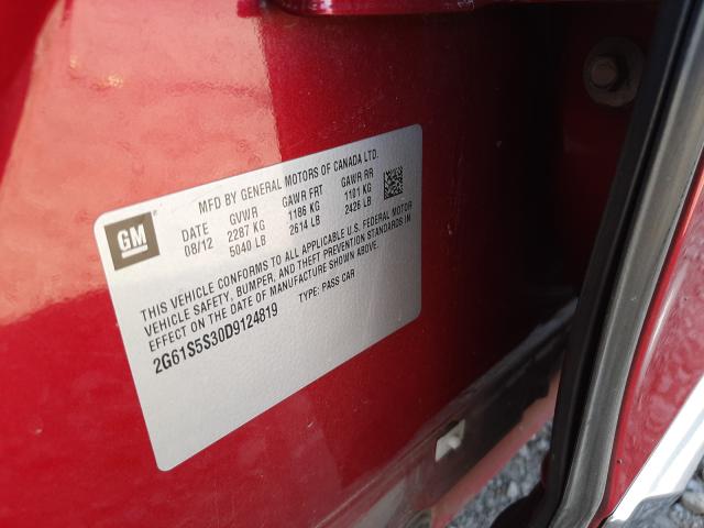 2013 CADILLAC XTS PREMIU 2G61S5S30D9124819