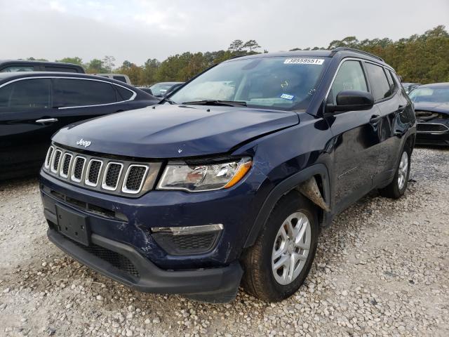 Jeep Compass Sp 2 4l Gas Blue للبيع Houston Tx A Better Bid