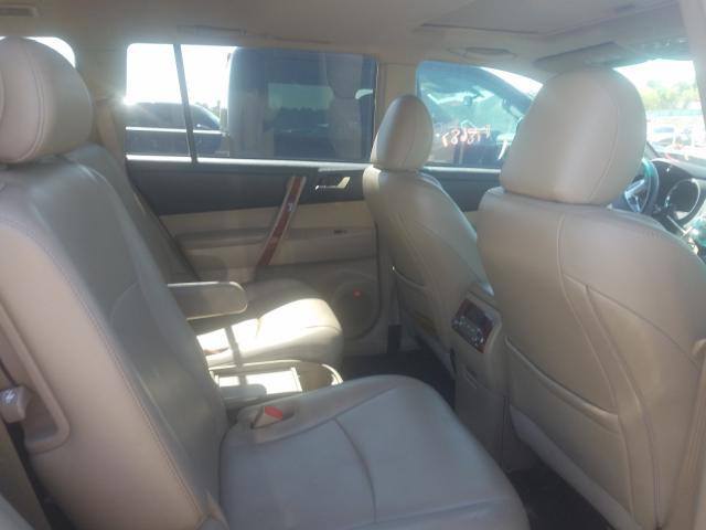 2011 TOYOTA HIGHLANDER 5TDDK3EHXBS076658